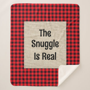 Die Snuggle ist ein echter Sherpa-Blanket Sherpadecke