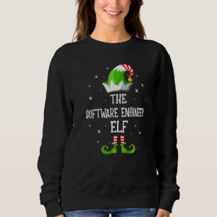 Die Software-Engineer-Elfen-Familien-Matching-Grup Sweatshirt