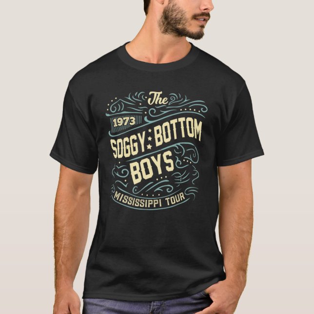Die Soggy Bottom Boys 1937 Mississippi Tour Men Wo T-Shirt (Vorderseite)