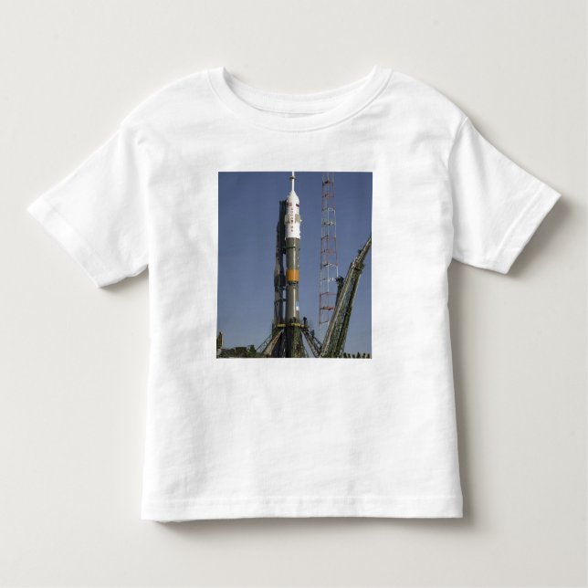 Die Sojus-Rakete wird in Position 2 errichtet Kleinkind T-shirt (Vorderseite)