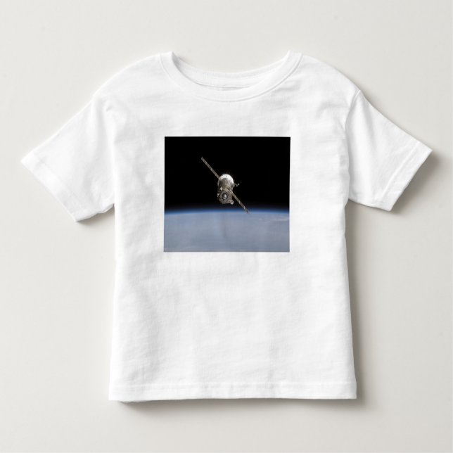 Die Sojus TMA-11 Raumsonde über dem Horizont der E Kleinkind T-shirt (Vorderseite)
