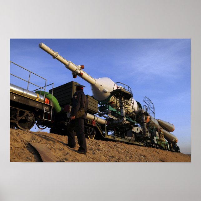 Die Sojus TMA-13 Raumsonde Poster (Vorne)