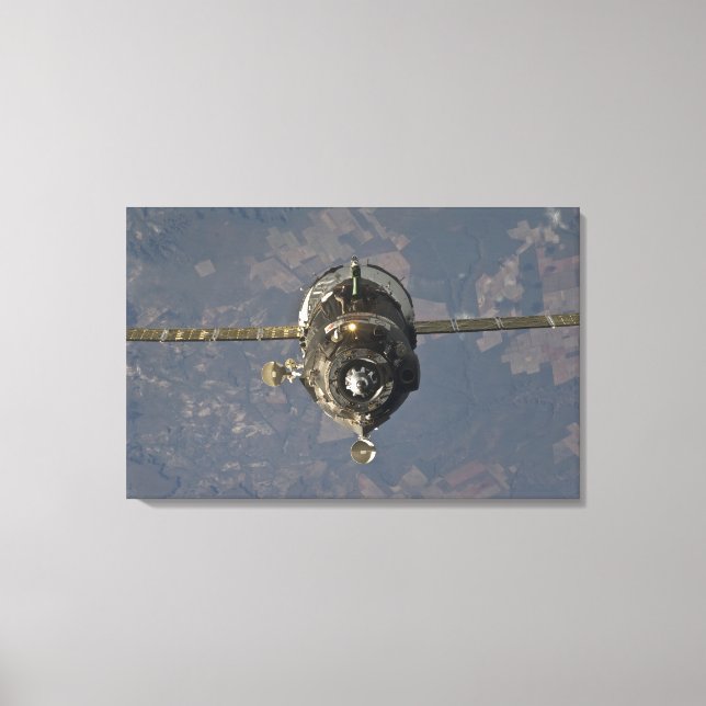 Die Sojus TMA-19 Raumsonde 2 Leinwanddruck (Vorderseite)