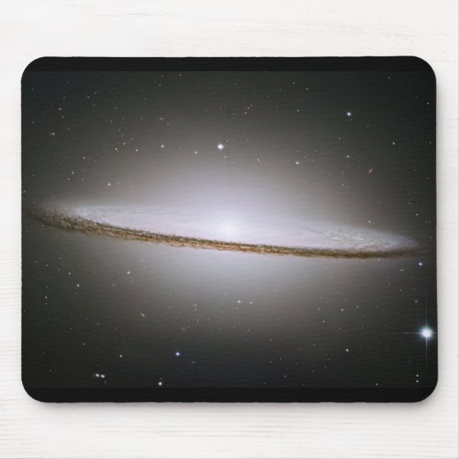 Die Sombero-Galaxie Mousepad (Vorne)