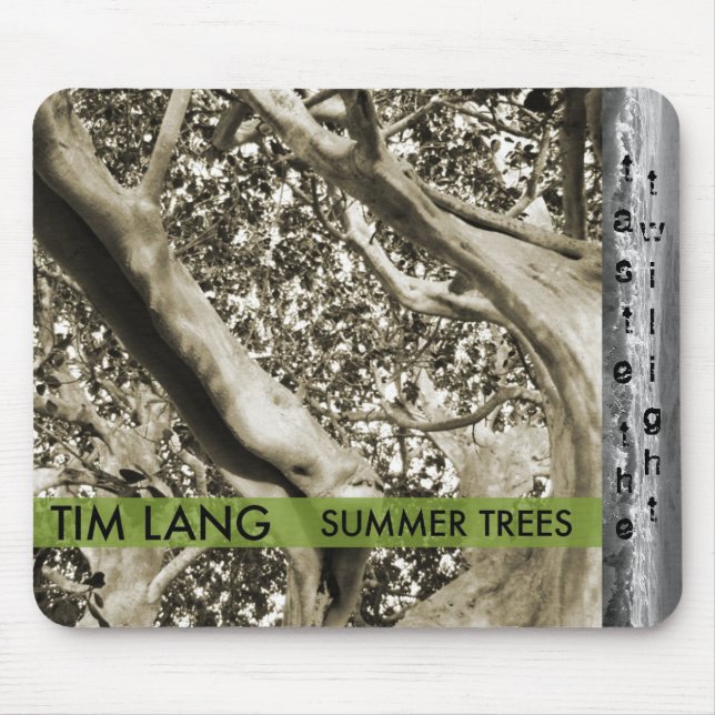 Die Sommer-Bäume Mousepad (Vorne)