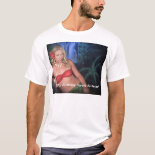 Die Sommer-Brandung, Weigand, C896-t, glückliches T-Shirt