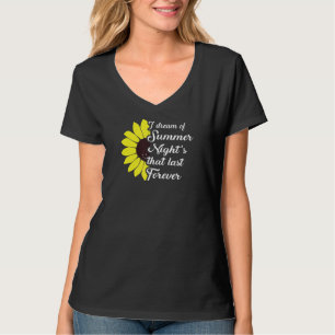 Die Sommernacht ist die letzte Blütensonne für imm T-Shirt