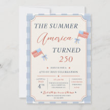 Die Sommerparty zum 250. Geburtstag Amerikas am 4.