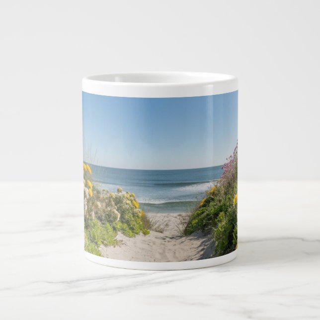 Die Sommerpause am Ufer Jumbo-Tasse (Vorderseite)