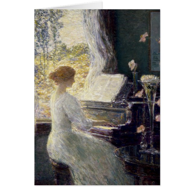 Die Sonate von Frederick Childe Hassam (Vorne)