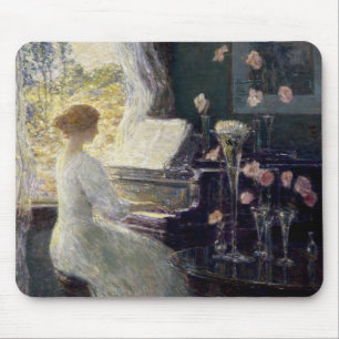 Die Sonate von Frederick Childe Hassam Mousepad