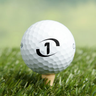 Die Sonderaktion für ein Schwarzes Logo Golfball