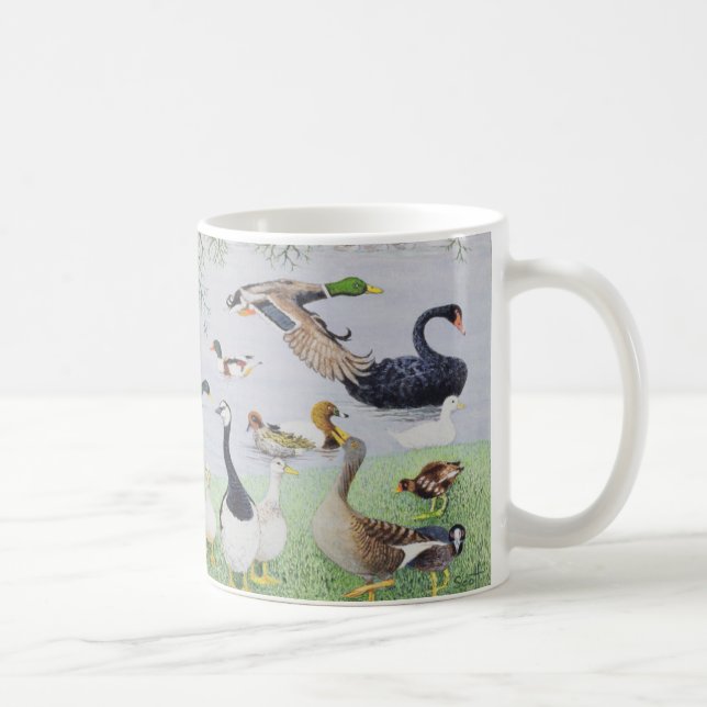 Die sonderbare Ente Tasse (Rechts)