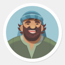 Die Songaufkleber der Hirte: John