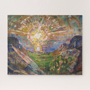 Die Sonne 1916 Edvard Munch Puzzle