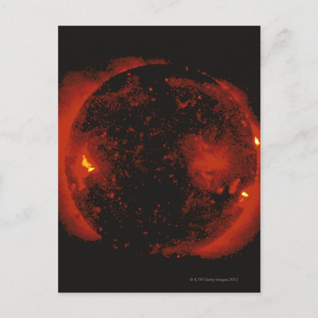 Die Sonne 2 Postkarte (Vorderseite)