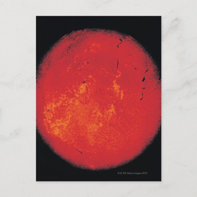 Die Sonne 3 Postkarte (Vorderseite)