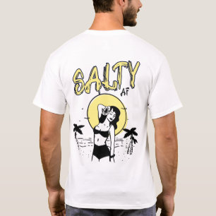 Die Sonne am Strand von Salty AF T-Shirt
