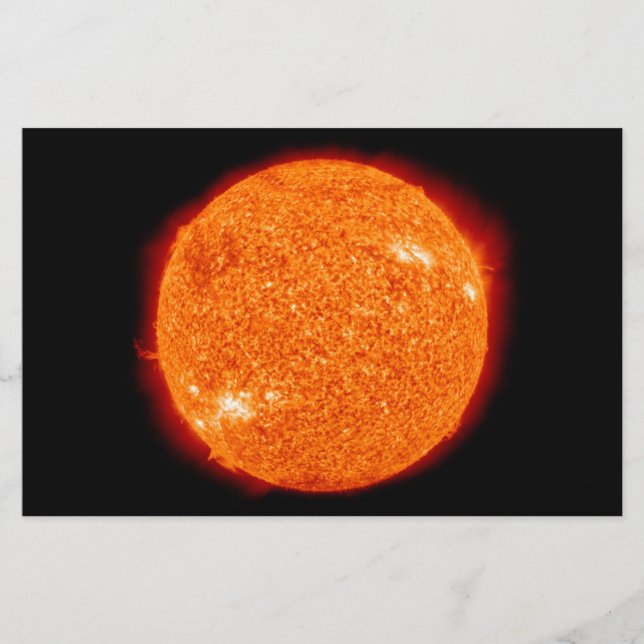 Die Sonne Briefpapier (Vorderseite)