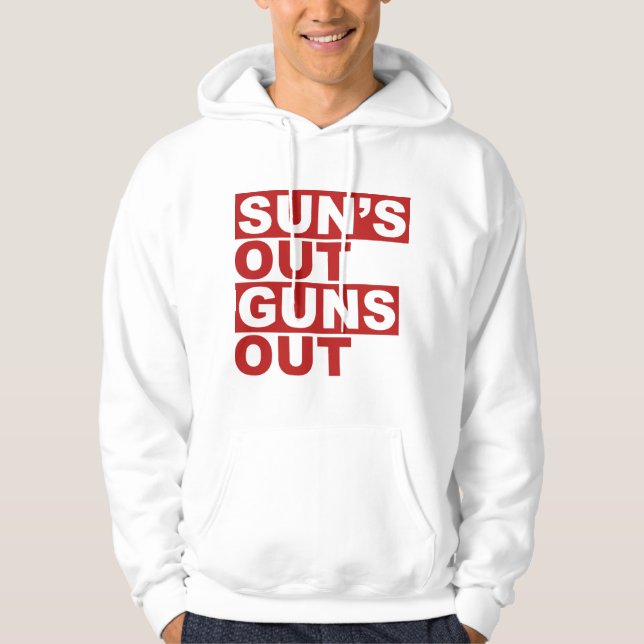 Die Sonne dreht aus Hoodie (Vorderseite)