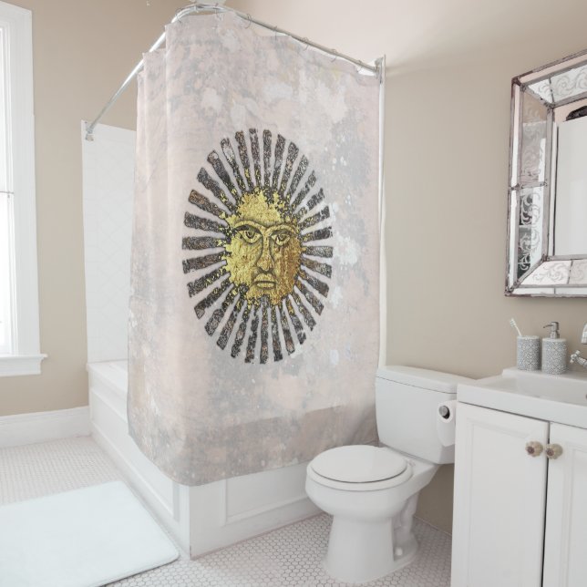 Die Sonne Duschvorhang (Beispiel)