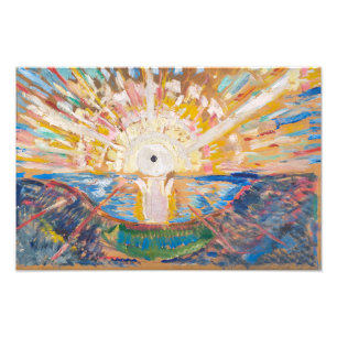 Die Sonne Edvard Munch Fotodruck