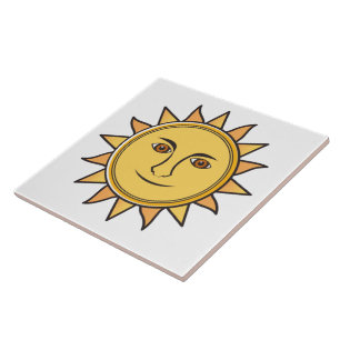 Die Sonne Fliese