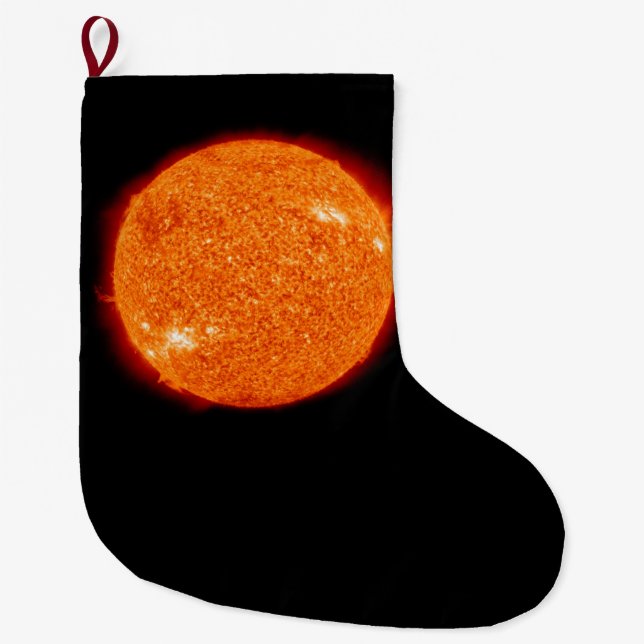 Die Sonne Großer Weihnachtsstrumpf (Vorderseite)
