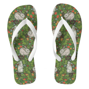 Die Sonne im Briar Patch Chintz Flip Flops
