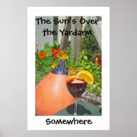 Die Sonne ist über dem Yardarm