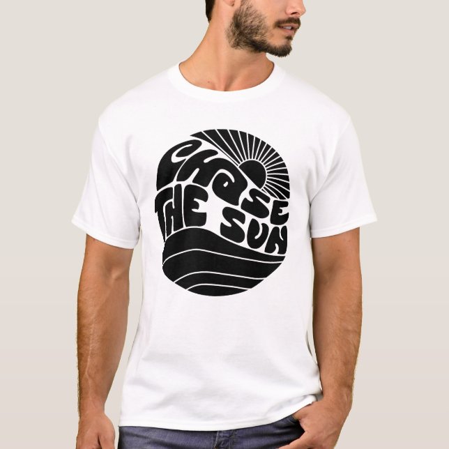 Die Sonne jagen T-Shirt (Vorderseite)