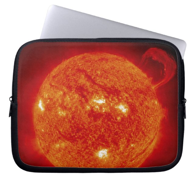 Die Sonne Laptopschutzhülle (Vorderseite)