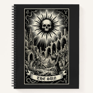 Die Sonne Major Arcana Notizbuch