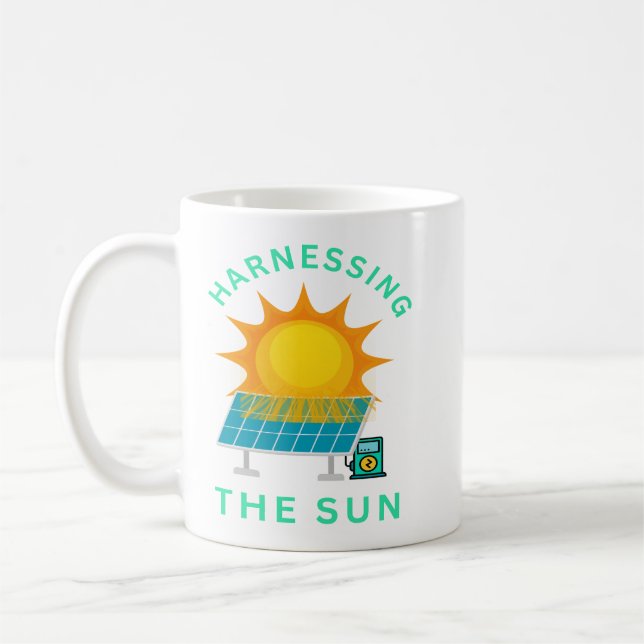 Die Sonne nutzen Kaffeetasse (Links)