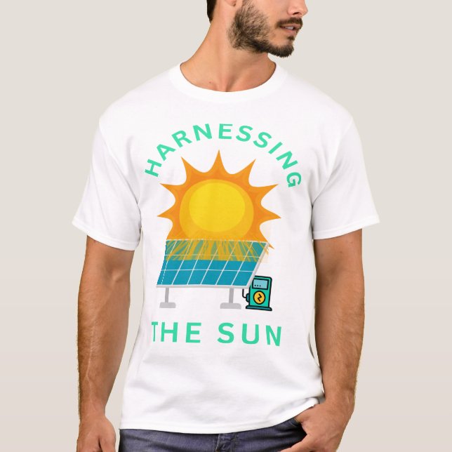 Die Sonne nutzen T-Shirt (Vorderseite)