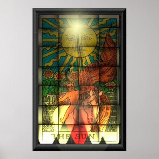 Die Sonne Poster (Vorne)