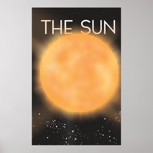Die Sonne Poster (Vorne)