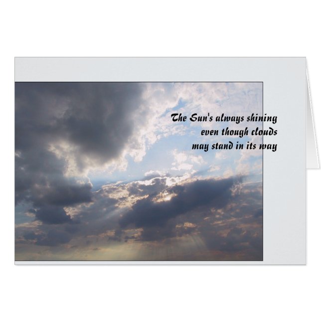 Die Sonne scheint immer (Vorderseite (Horizontal))