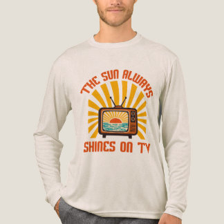 Die Sonne scheint immer auf TV-80er Musik Tribute Tri-Blend Shirt