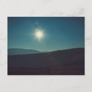 Die Sonne scheint Postkarte