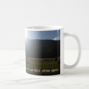 Die Sonne scheint Tasse