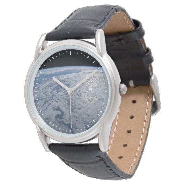 Die Sonne strahlt auf dem Südpazifik. Armbanduhr (Schrägansicht)