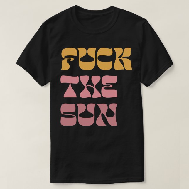 Die Sonne T-Shirt (Design vorne)