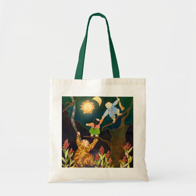 Die Sonne und der Mond Tragetasche (Vorne)