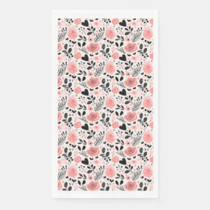 Die Sonne und die Wildblume, eine perfekte Mischun Serviette