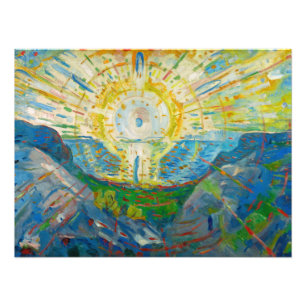 Die Sonne von Edvard Munch Fotodruck