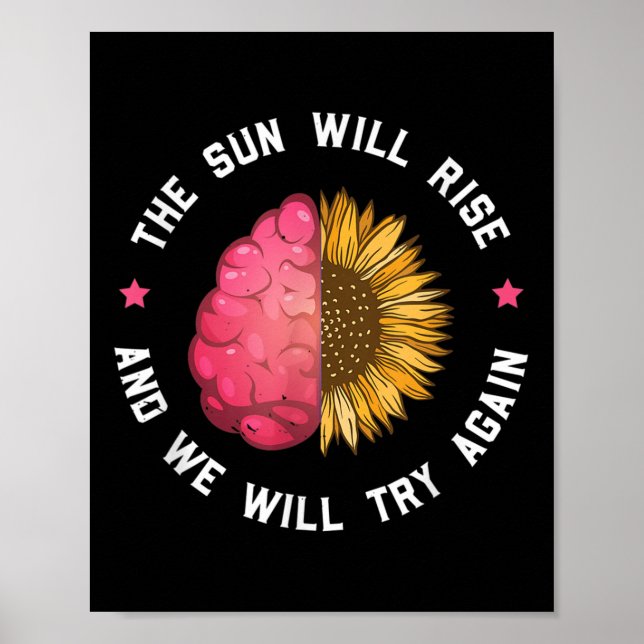 Die Sonne wird aufgehen und wir werden versuchen - Poster (Vorne)