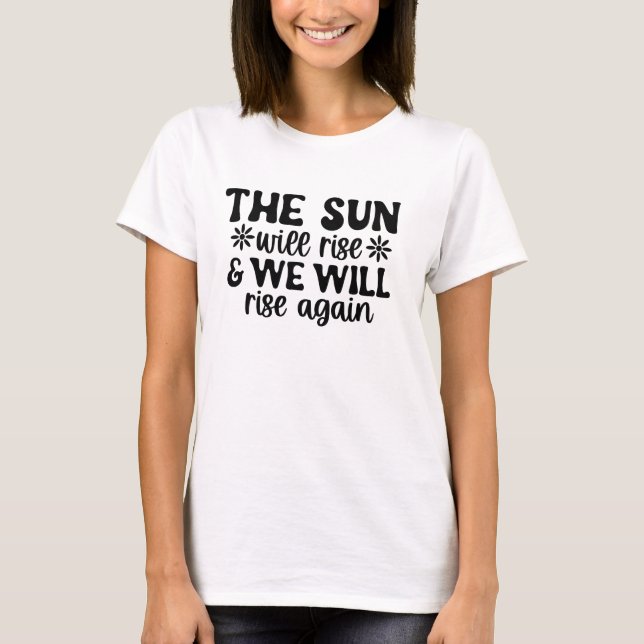 Die Sonne wird aufgehen, wir werden auch Tee aufgi (Vorderseite)