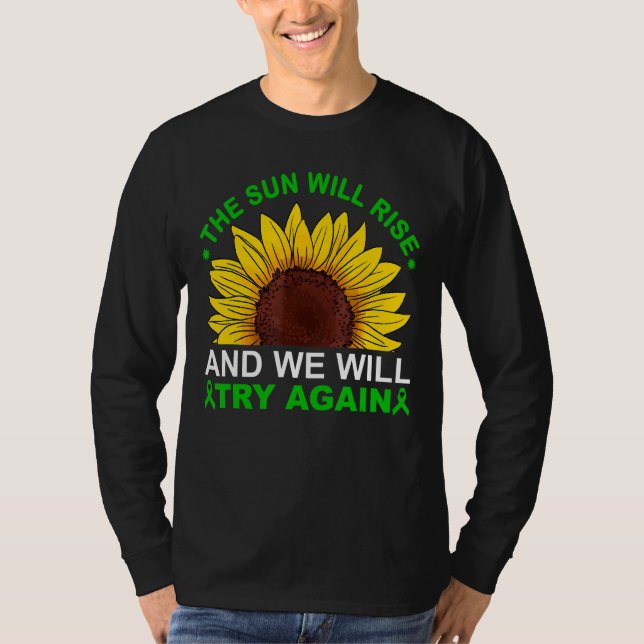 Die Sonne wird aufgehen, wir werden es wieder vers T-Shirt (Vorderseite)