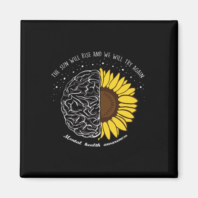 Die Sonne wird aufsteigen und wir werden versuchen Magnet (Vorne)